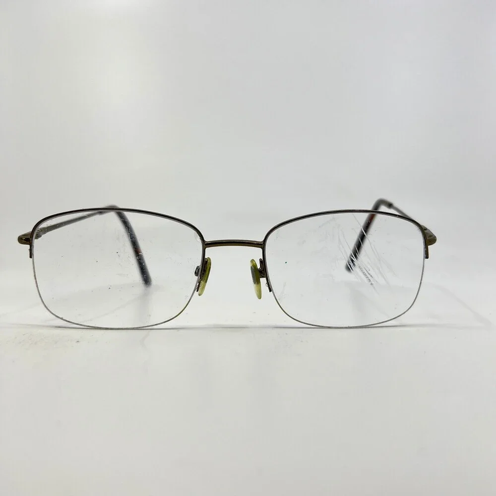 Ducks Unlimited Jeff Eyeglass Frames Mens Brown Half Rim 56-20-150